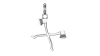 STIHL Charm Anhänger AXE gallery