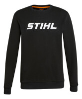 STIHL Sweatshirt LOGO WHITE schw gallery 50_2nd