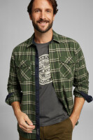 STIHL Hemd Gr. M PLAID FLANNEL Grün 4