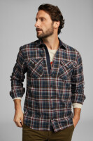 STIHL Hemd Gr. M PLAID FLANNEL Blau / Rot 3
