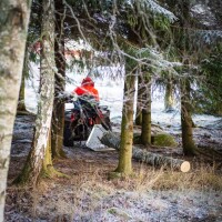 Kellfri Quad-Holztransportschlitten 4