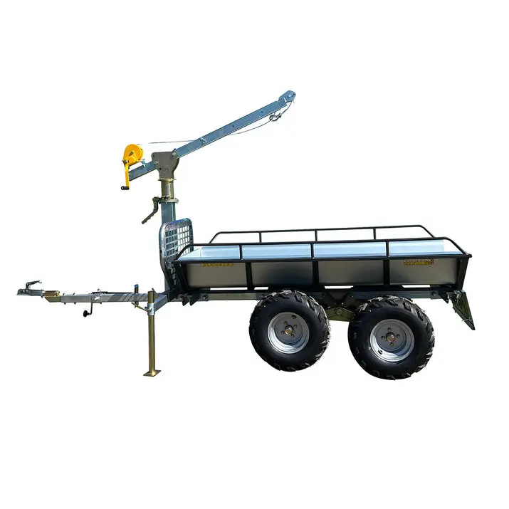 Kipp- und Forstanhänger ATV PRO,Tow gallery