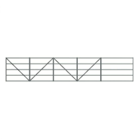 Kellfri Weidepanel 5,90 m, Kombi Plus Fl gallery