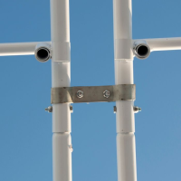Kellfri Windschutz 6x6 m inkl. 6 Weidepanels U-förmigen