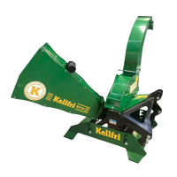 Kellfri Häcksler 130 - für Äste bis 130 mm (V