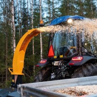 Kellfri Häcksler 150 mit Antistress hydraulische Zuf&uu