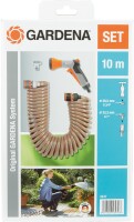 Gardena Spiralschlauch-Set 10 m kpl. mit Impulsbrause