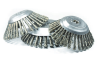 Körber Motorsensen-Kegelbürste gezopft - Bohrung 2