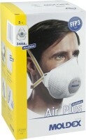 Moldex/Metric Atemmaske 3408, Klimaventil,FFP3RD 3