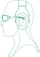 Univet Brille 553 UP-NEXXT antikratz, antibeschlag 3