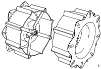 agria Paar Eisengitterräder 5300 f& gallery