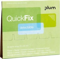 Plum Nachf&uuml;llpackung QuickFix m. 45 Pflaster., blau