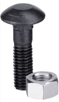 Körperschraube M16x1,5x100 und Sechskantmutter 1