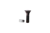 Pflugschraube M12x1,75x45 und Sechskantmutter 1