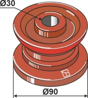 Umlenkrolle Ø 90 2
