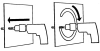 Exact HSS-Universal-Fräsbohrer, TiN 3