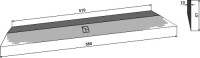 Seitenmesser 580mm 2