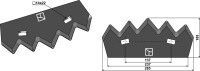 Futtermischwagenmesser 2