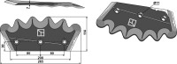 Futtermischwagenmesser, rechts 2
