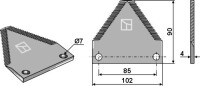 Futtermischwagenmesser 2