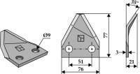 Futtermischwagenmesser 2