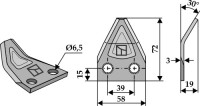 Futtermischwagenmesser 2
