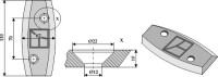 Futtermischwagenmesser, rechts 2