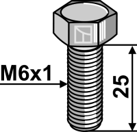 Sechskantschraube M6x1x25 ohne M gallery 46_2nd