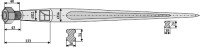 Frontladerzinken 900mm 2
