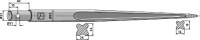 Frontladerzinken 820mm 2
