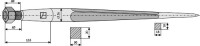 Frontladerzinken 800mm 2