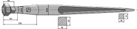 Schwerlastzinken 800mm 2