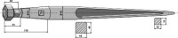 Frontladerzinken 1400mm 2