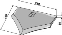 Spatenmesser