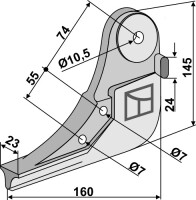 Säschar, modell Monopill 2