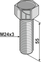 Schraube M24x3x55 2