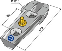 Halter komplett - Serie 410 2