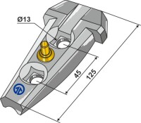 Halter komplett - Serie 200 2