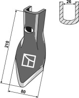 Schar für Dreibalkengrubber 2