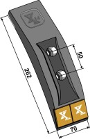 Scharspitze - Hartmetall 2