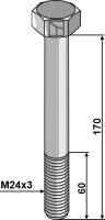 Schraube M24x3 - 8.8 2