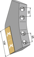 Schar - Hartmetall - links 2