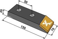 Scharspitze - Hartmetall 2