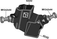 Eckverbinder 52x52 rechts 2