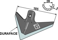 Hackschar - DURAFACE 2