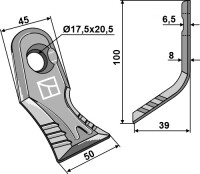 Y-Messer 100x45mm - Schnell-Wech gallery 47_2nd