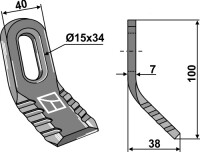 Y-Messer 100x40mm Universal 2