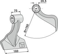 Hammerschlegel 160x70mm gallery 1_2nd