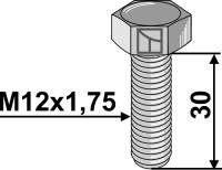 Schraube - M12 - 10.9 2