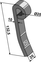 Schlegel 132,5x20mm 2